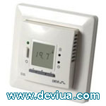 Терморегулятор Devireg 535, датчик температуры, датчик воздуха, нагревательный кабель, нагревательный мат, терморегулятор